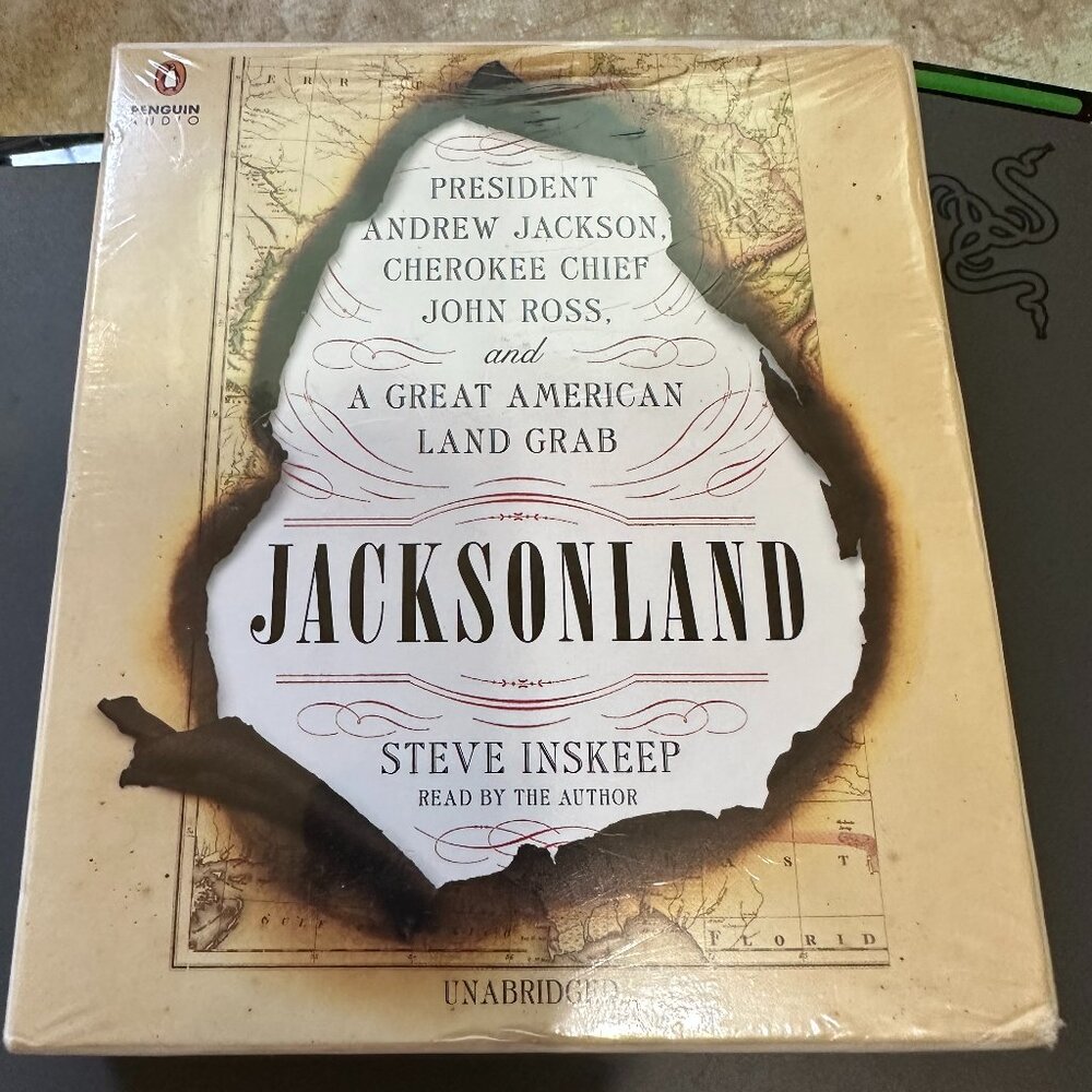 New Sealed Jacksonland: President Andrew Jackson Cherokee Chief John Ross Audio
